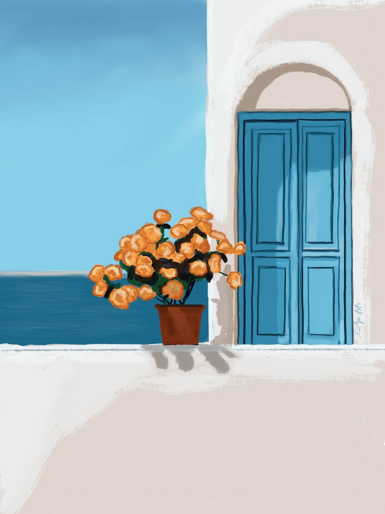 Webdesign munkáim - Illusztráció - Görögország