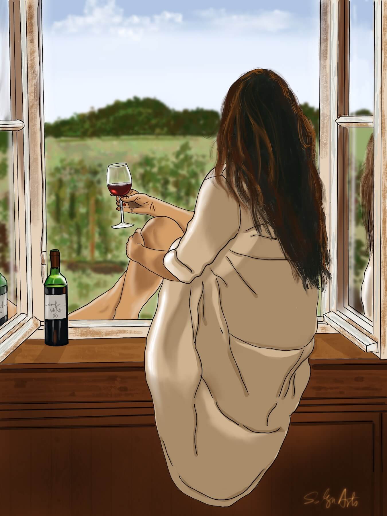 Webdesign munkáim - Illusztráció - Toszkána